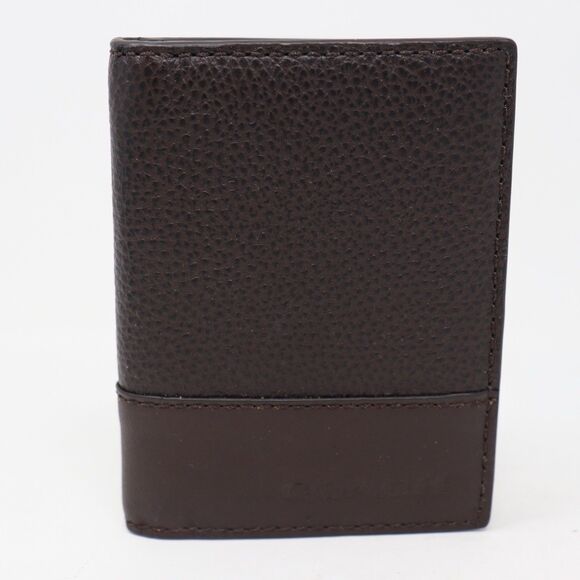 Vintage Coach Leather Bifold Wallet Business Credit Card Holder Front Pocket - Picture 1 of 4